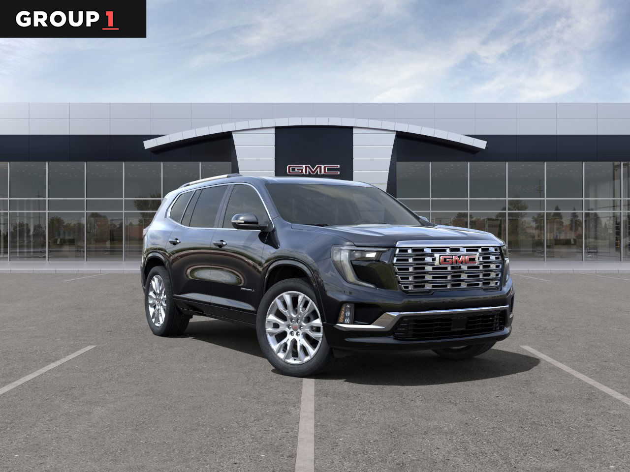 New 2025 Ebony Twilight Metallic GMC Denali image 1