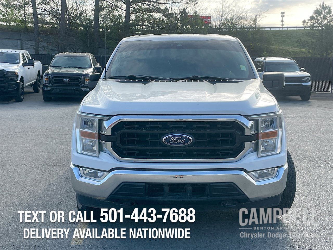 Used 2021 Ford F-150 XLT with VIN 1FTFW1E13MFC73243 for sale in Little Rock