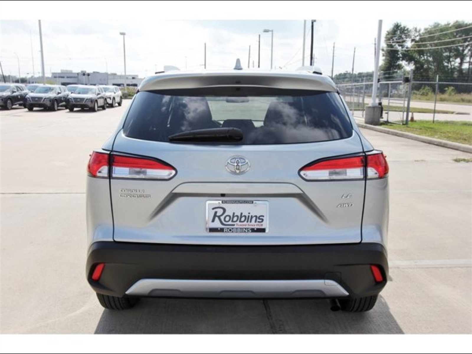 2024 Toyota Corolla Cross LE Silver at Robbins Nissan