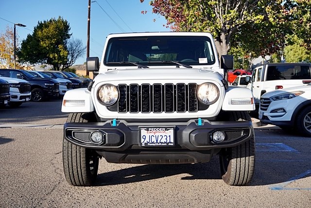 Used 2024 White Jeep Sport S 4xe image 4
