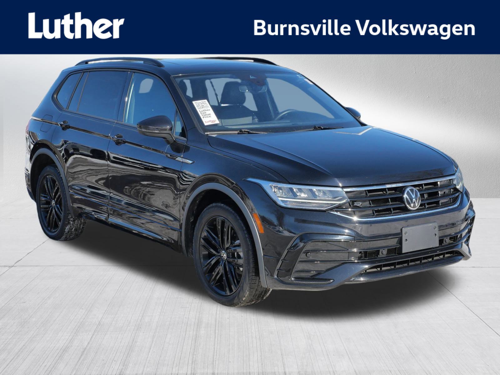 2022 Volkswagen Tiguan SE R-LINE BLACK