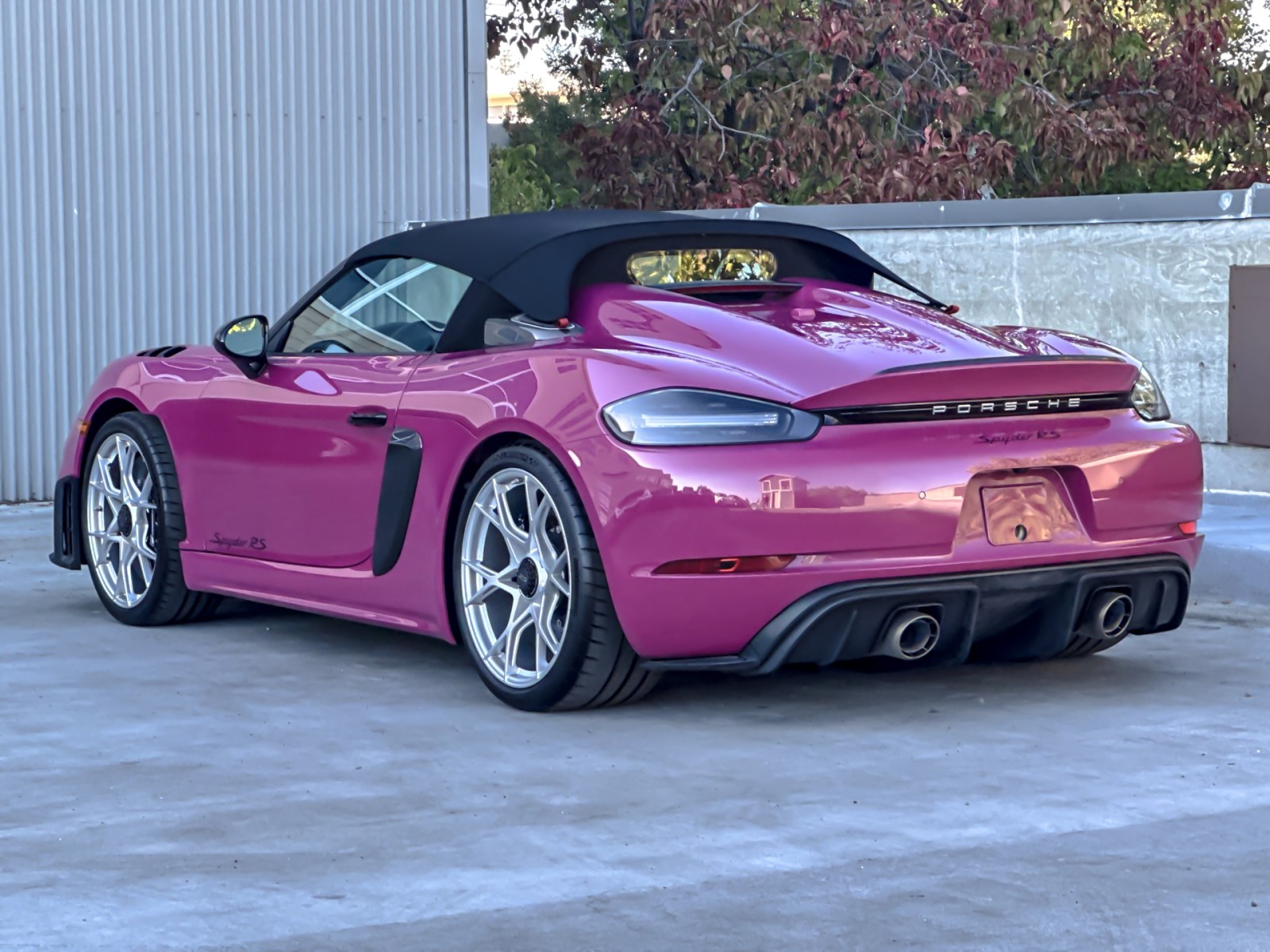 2024 Porsche Boxster Spyder photo 4