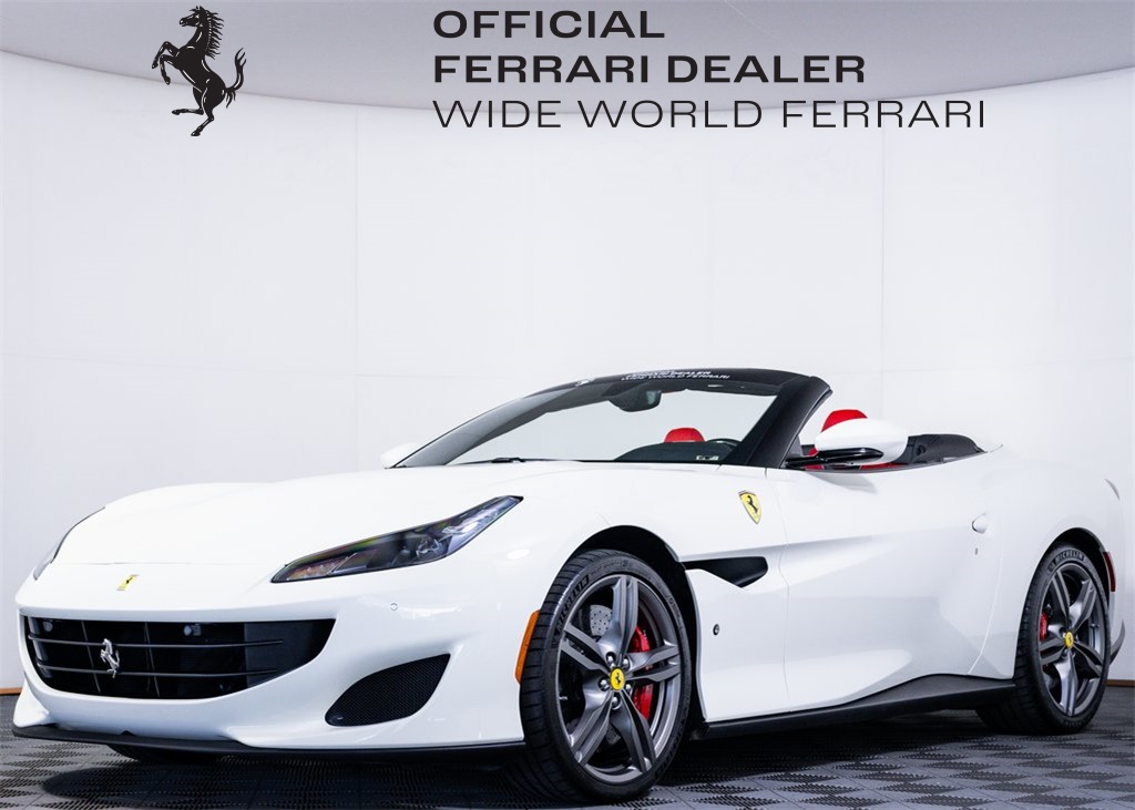 Certified Used 2019 White Ferrari Base image 1