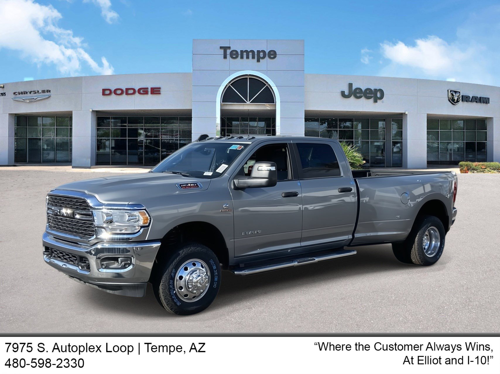 New 2024 RAM 3500 Big Horn Crew Cab in Tempe #RR12056 | Tempe 