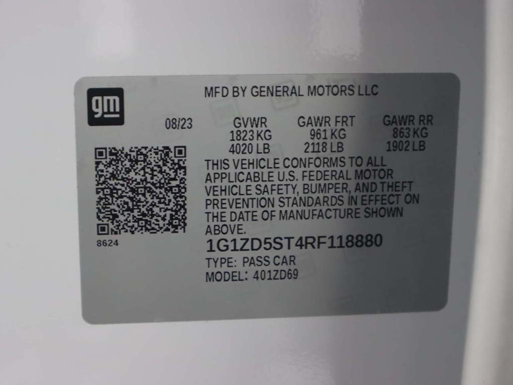2024 Chevrolet Malibu 1LT photo 43