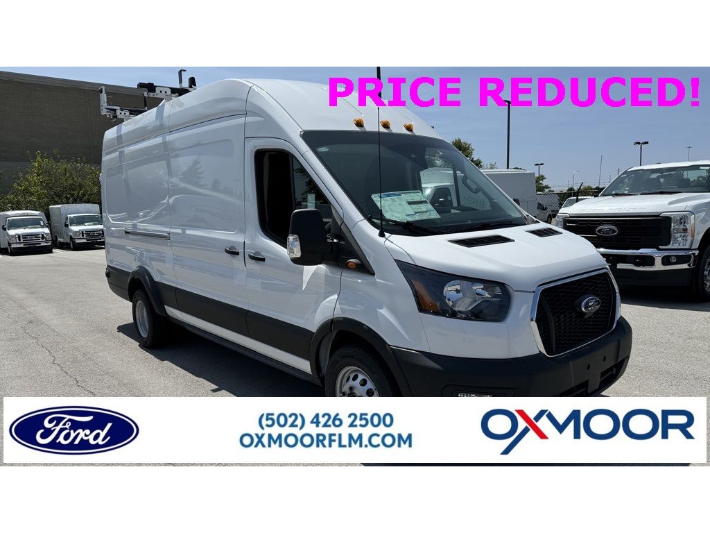 New 2024 Ford Transit Van T-350HD EL High Roof Dual Cargo Van For