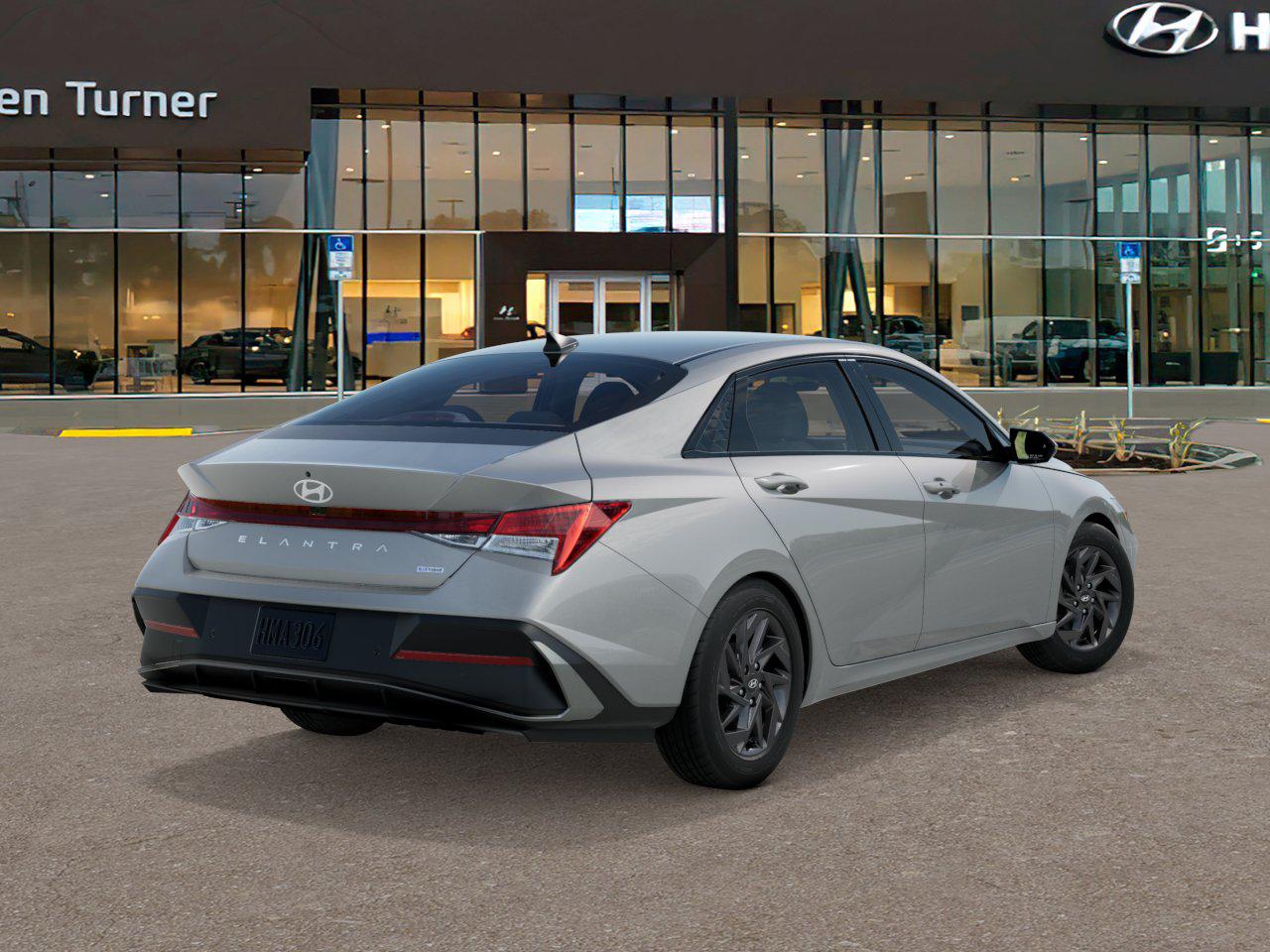 2025 Hyundai Elantra Hybrid Blue photo 2