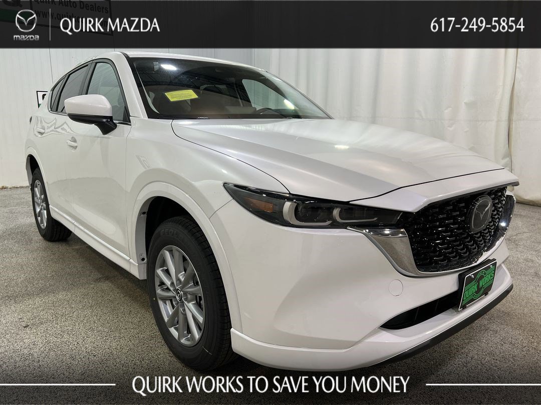 New 2025 Rhodium White Metallic Mazda 2.5 S Preferred Package image 1
