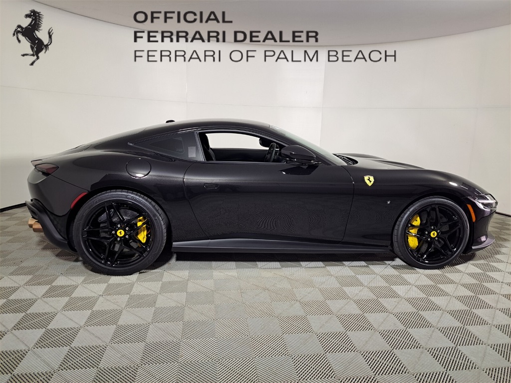 Certified Used 2023 Nero Daytona Metallic Ferrari Base image 2