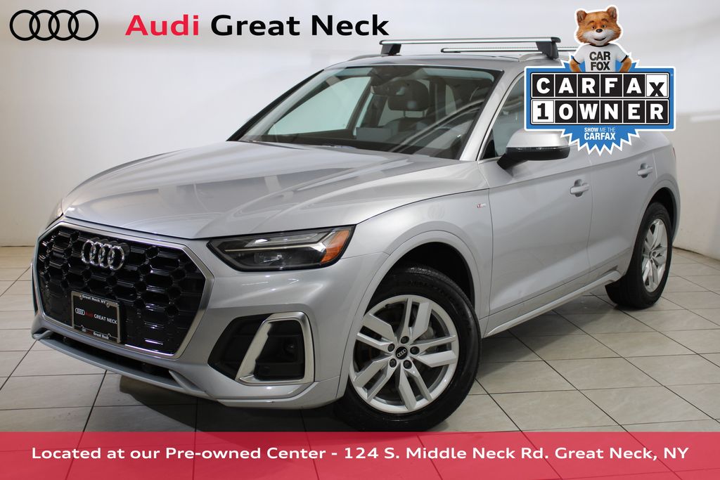 Used 2022 Silver Audi 45 S line Premium image 1