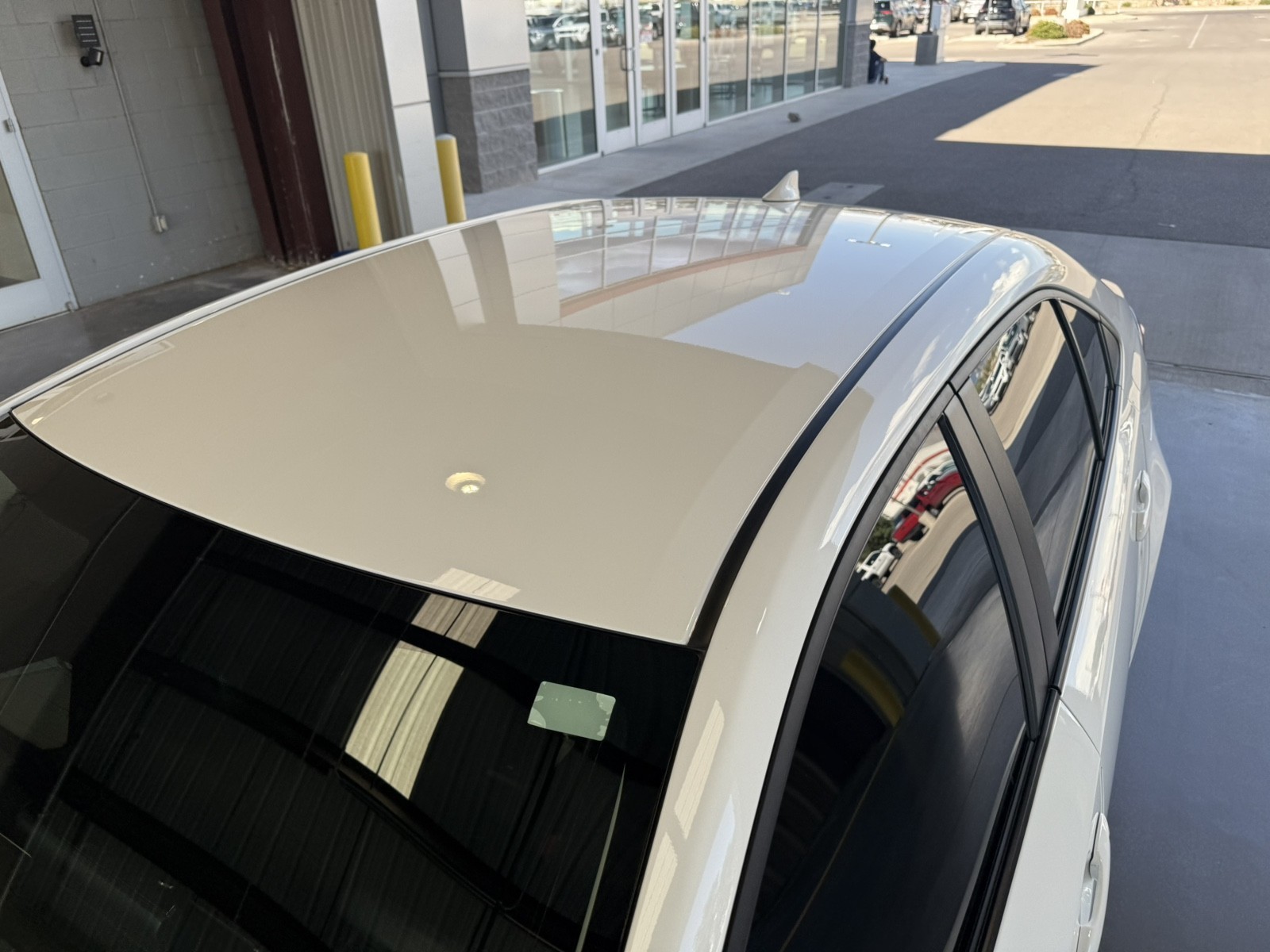 Used 2025 WHITE Toyota LE image 9