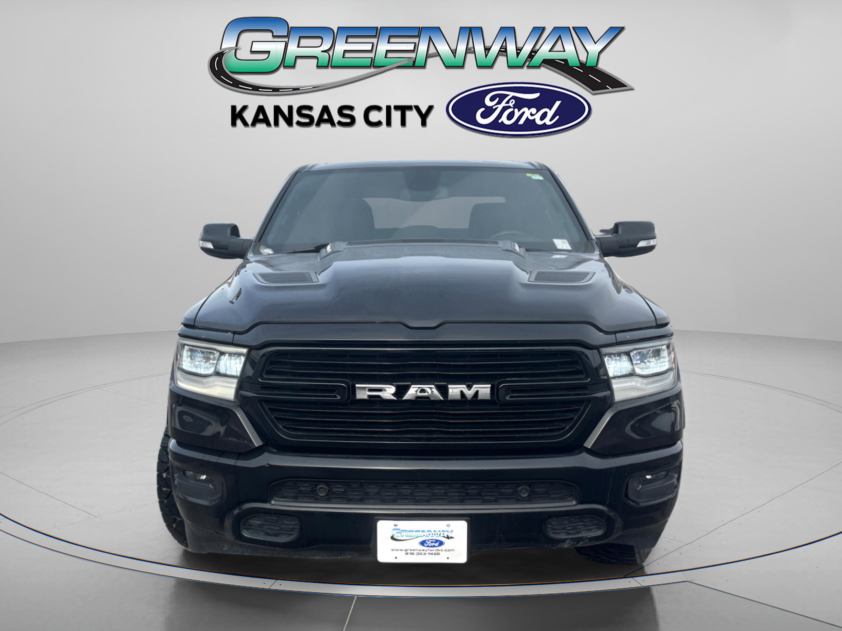 Used 2020 RAM Ram 1500 Pickup Laramie with VIN 1C6SRFJT9LN134501 for sale in Kansas City
