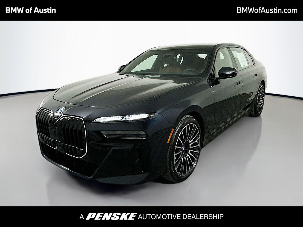 New 2025 Carbon Black Metallic BMW 760i xDrive image 1
