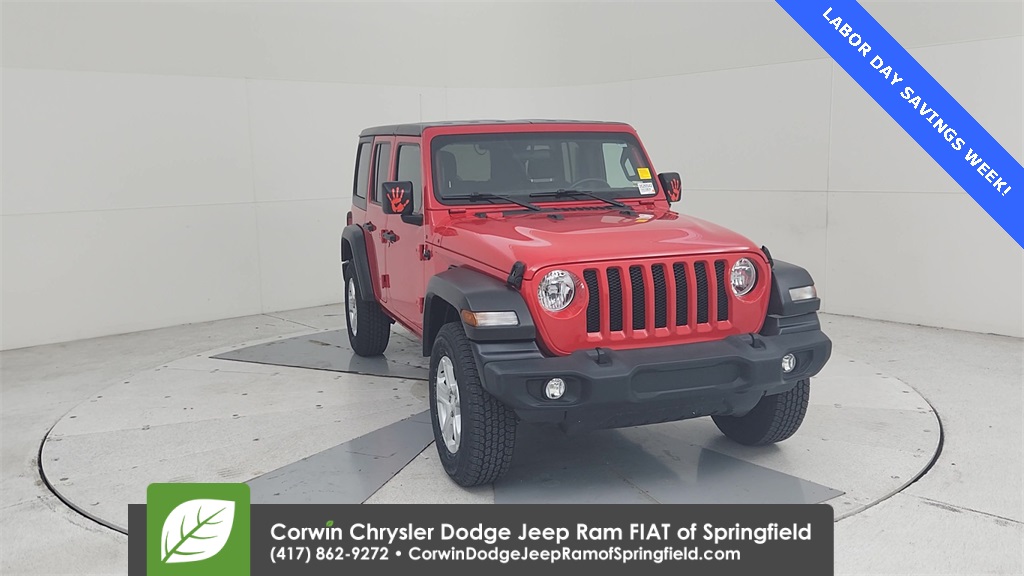 2021 Jeep Wrangler Unlimited Sport S photo 4