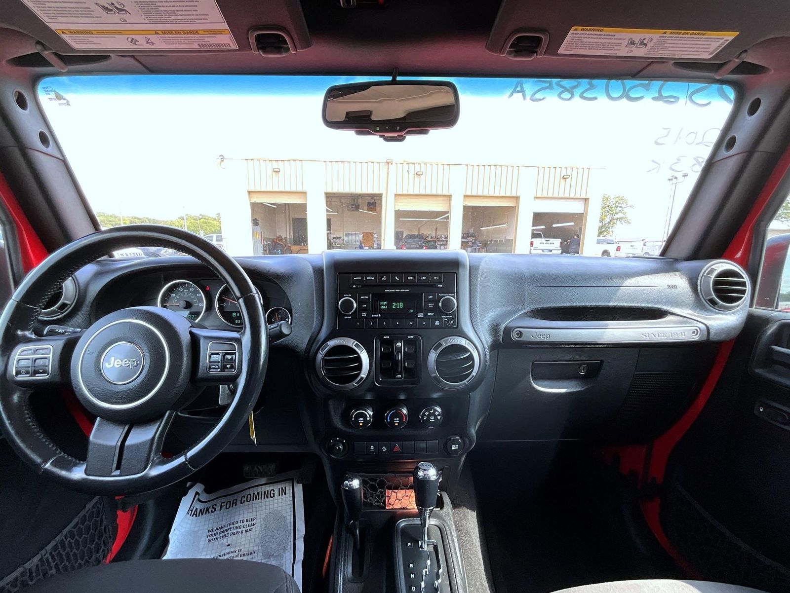 2015 Jeep Wrangler Unlimited Sport photo 14
