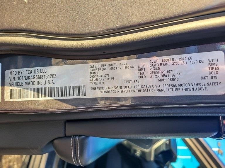 2021 JEEP GRAND CHEROKEE L - Image 26