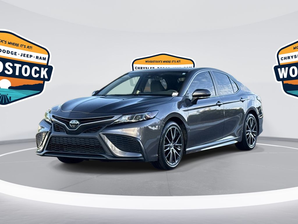 Used 2023 Gray Toyota SE Nightshade image 1