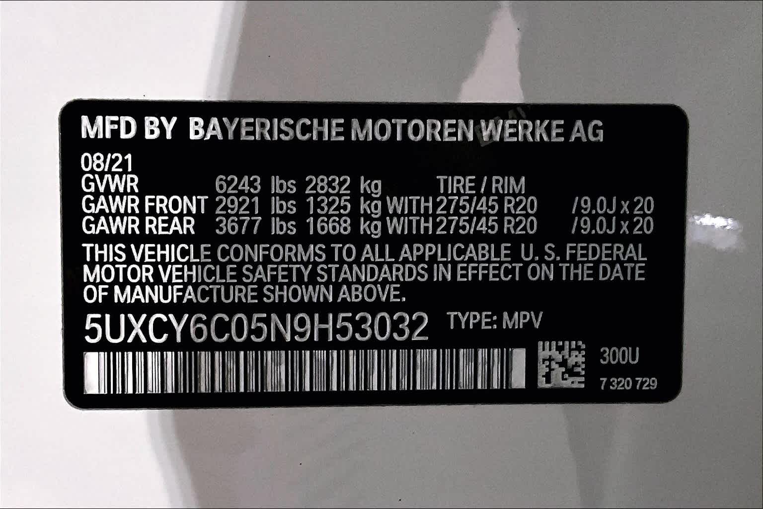 2022 Bmw X6 xDrive40i photo 30