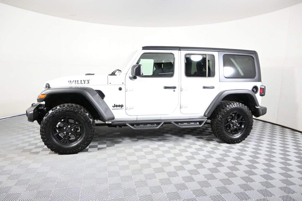 Used 2024 Jeep Wrangler 4-Door Willys with VIN 1C4PJXDG3RW234543 for sale in Forest Lake, Minnesota