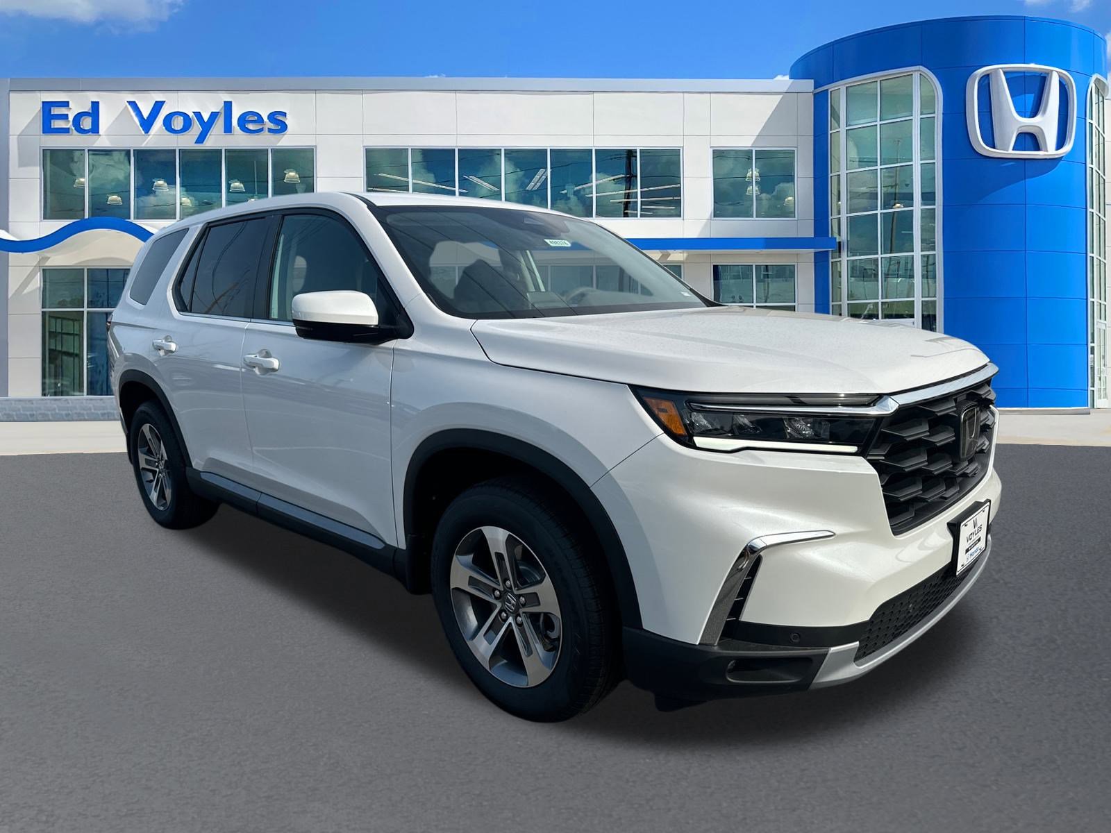 New 2025 Platinum White Pearl Honda EX-L image 1