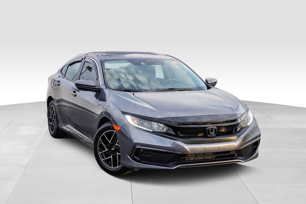 Used 2020 Honda Civic LX with VIN 2HGFC2F69LH509224 for sale in Claremont, CA
