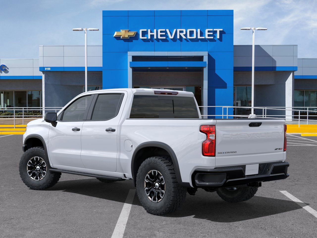 2025 Chevrolet Silverado 1500 ZR2 White at Classic Elite Chevrolet Hwy 6