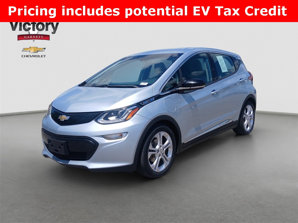 Used 2017 Chevrolet Bolt EV LT with VIN 1G1FW6S02H4173881 for sale in Kansas City