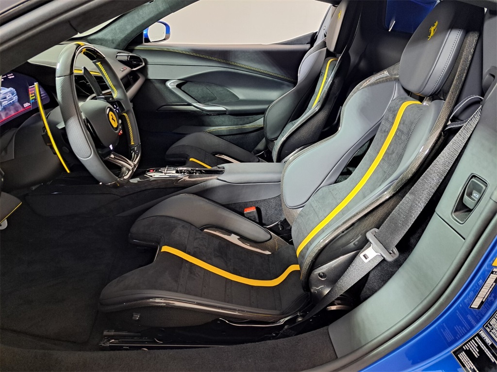 Certified Used 2024 Blu Corsa Metallic Ferrari Base image 16