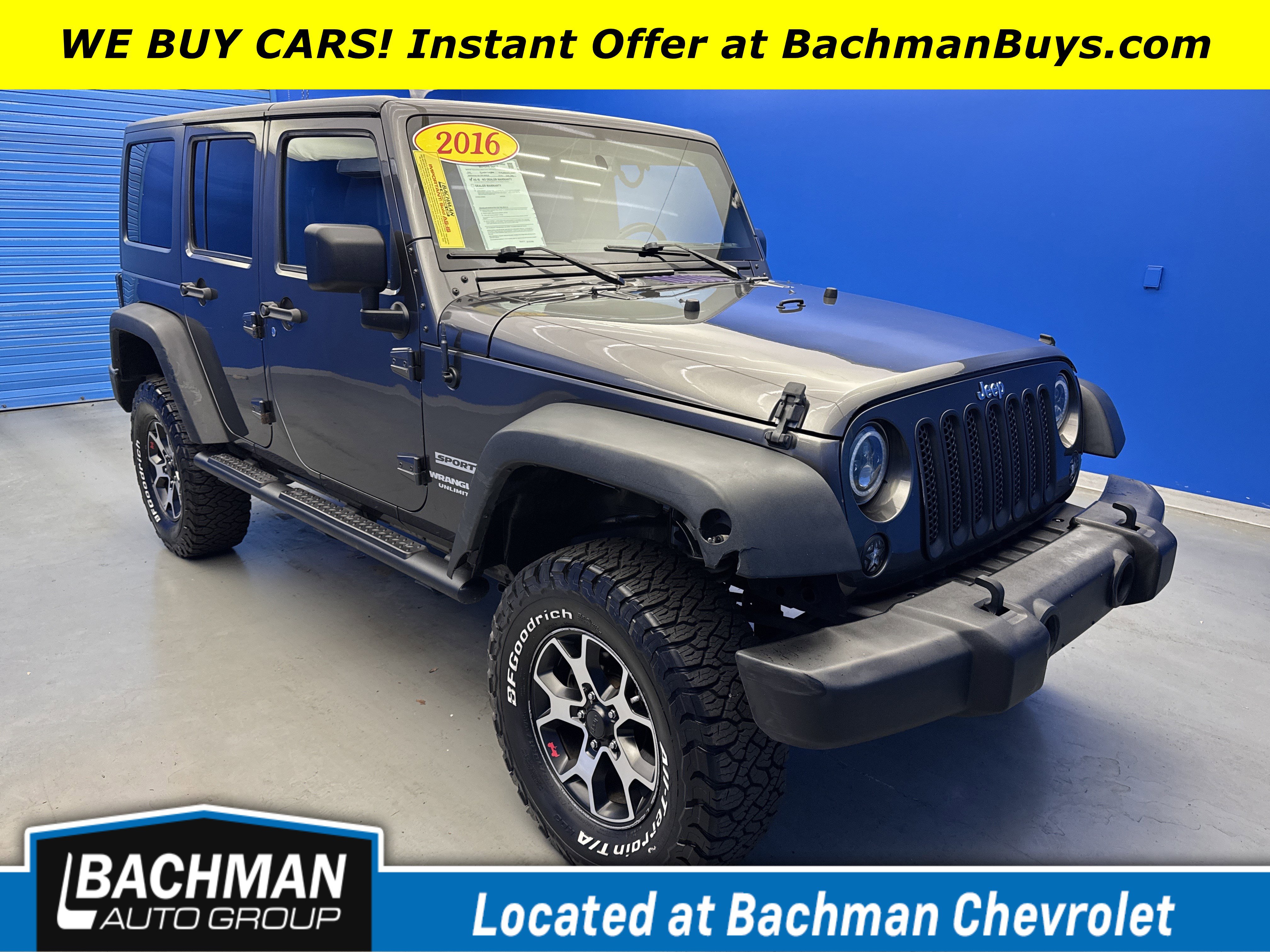 2016 Jeep Wrangler Unlimited