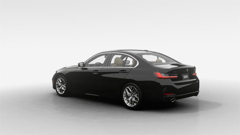 New 2025 Jet Black BMW 330i xDrive image 2