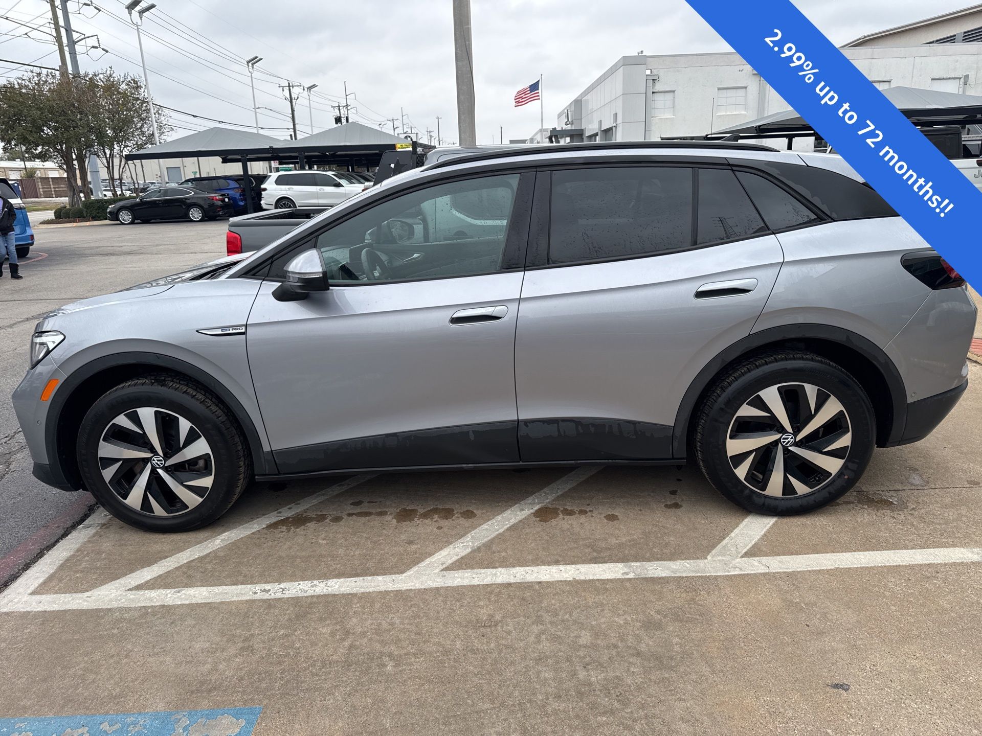 Used 2023 Volkswagen ID.4 PRO with VIN 1V2DNPE88PC052770 for sale in Fort Worth, TX