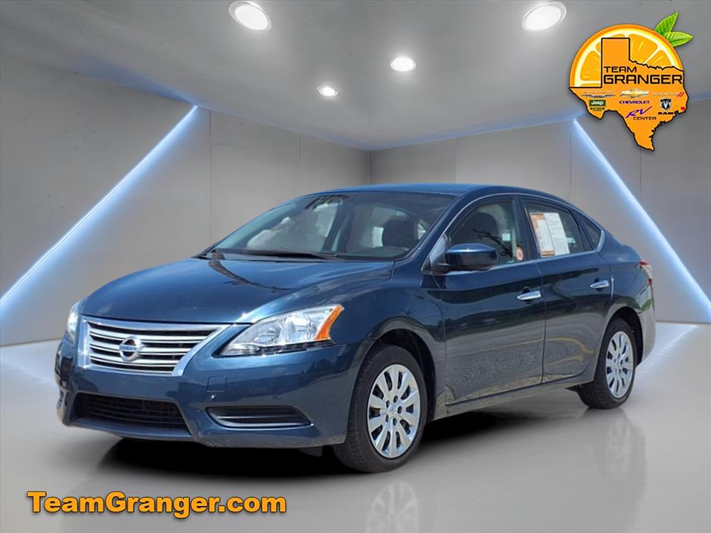Used 2013 Nissan Sentra SV with VIN 1N4AB7AP4DN903642 for sale in Orange, TX