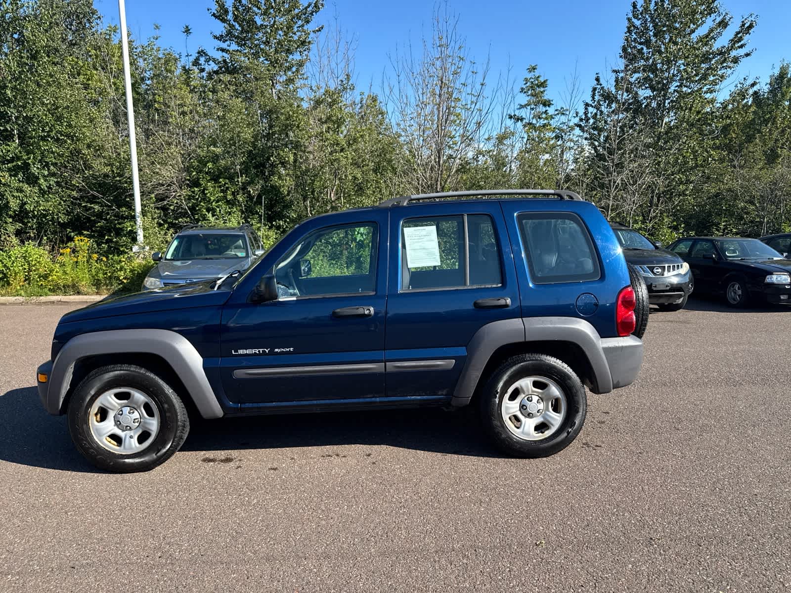 Used 2003 Jeep Liberty Sport with VIN 1J4GL48K23W700374 for sale in Hermantown, Minnesota