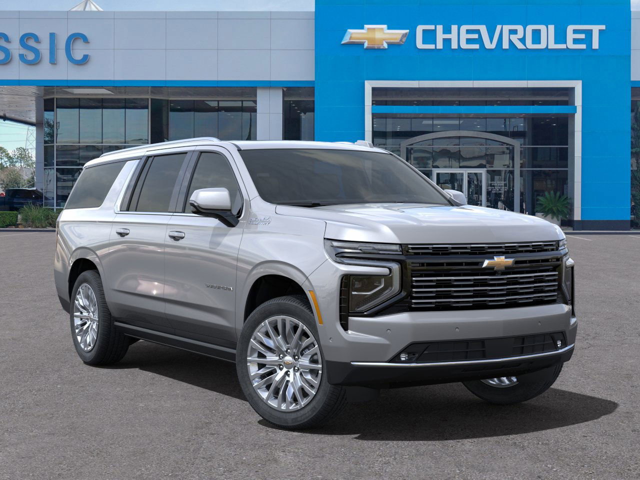 2025 Chevrolet Suburban High Country Gray at Classic Elite Chevrolet Sugar Land