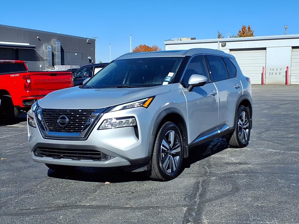 Certified 2021 Nissan Rogue SL with VIN 5N1AT3CB4MC782961 for sale in Kansas City