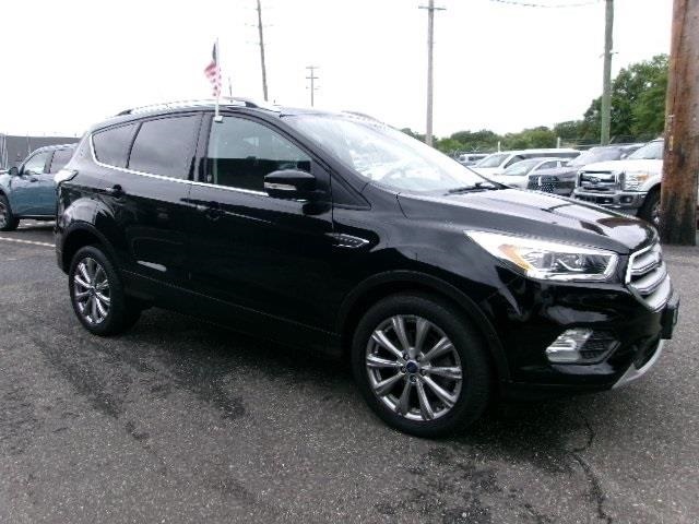 Used 2018 Ford Escape Titanium with VIN 1FMCU9J98JUC98810 for sale in Hempstead, NY