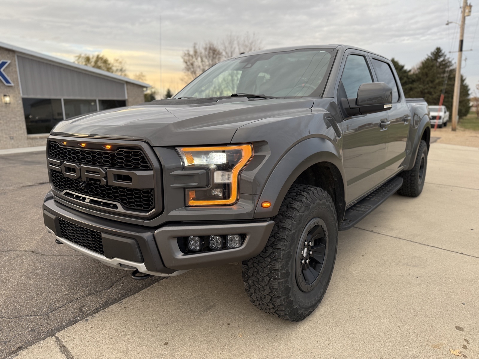Used 2018 Ford F-150 Raptor with VIN 1FTFW1RG3JFC01095 for sale in Luverne, Minnesota