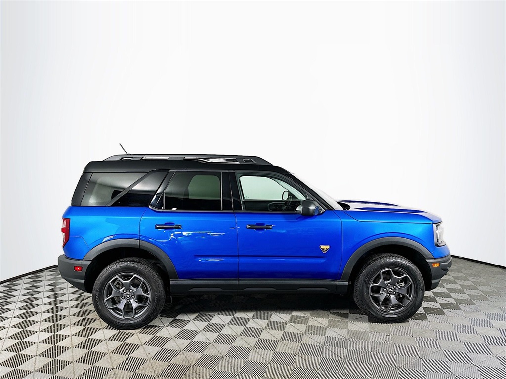 Used 2022 Velocity Blue Metallic Ford Badlands image 4