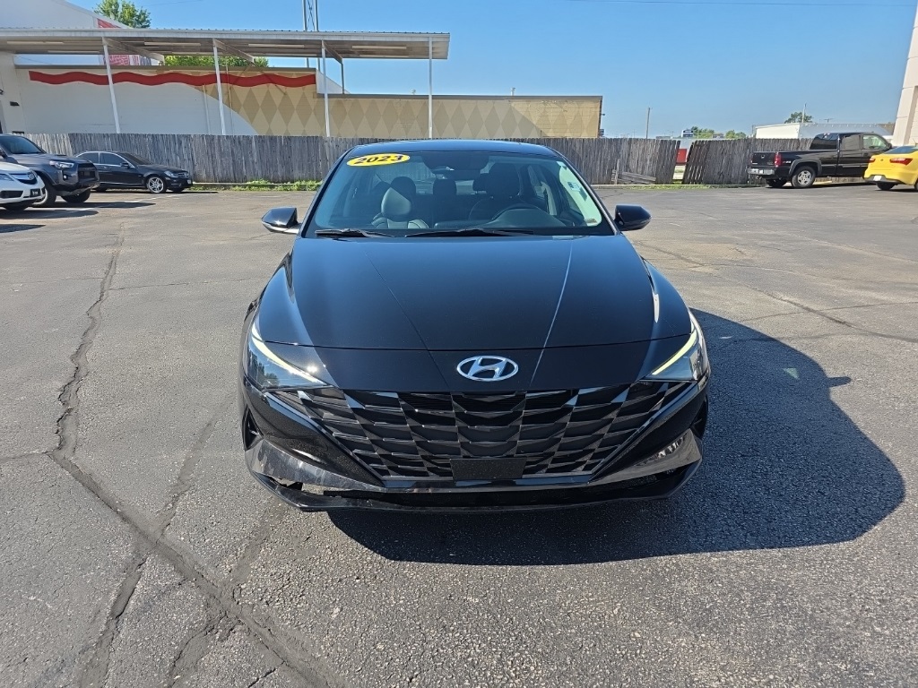 Used 2023 Hyundai Elantra Limited with VIN KMHLP4AG9PU475382 for sale in Springfield, MO