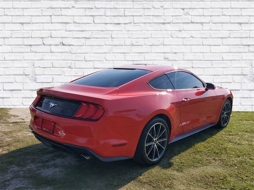 Used 2018 Ford Mustang EcoBoost with VIN 1FA6P8TH3J5121539 for sale in Live Oak, FL