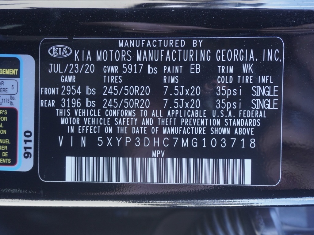 2021 Kia Telluride EX Nightfall Edition photo 25