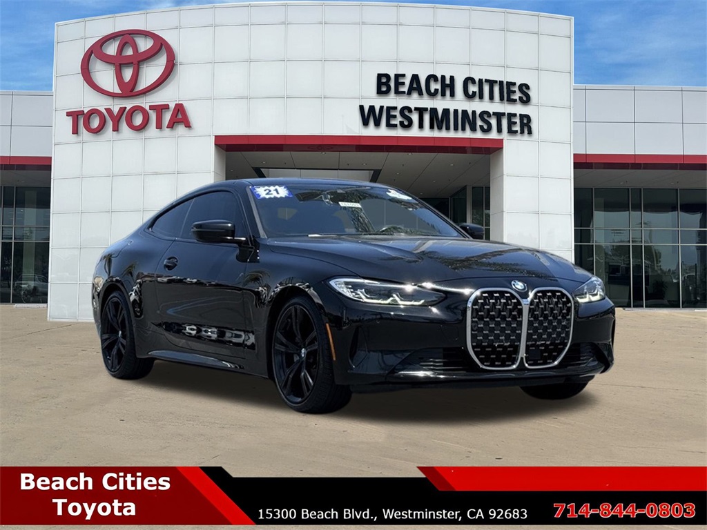 Used 2021 Black BMW 430i image 1