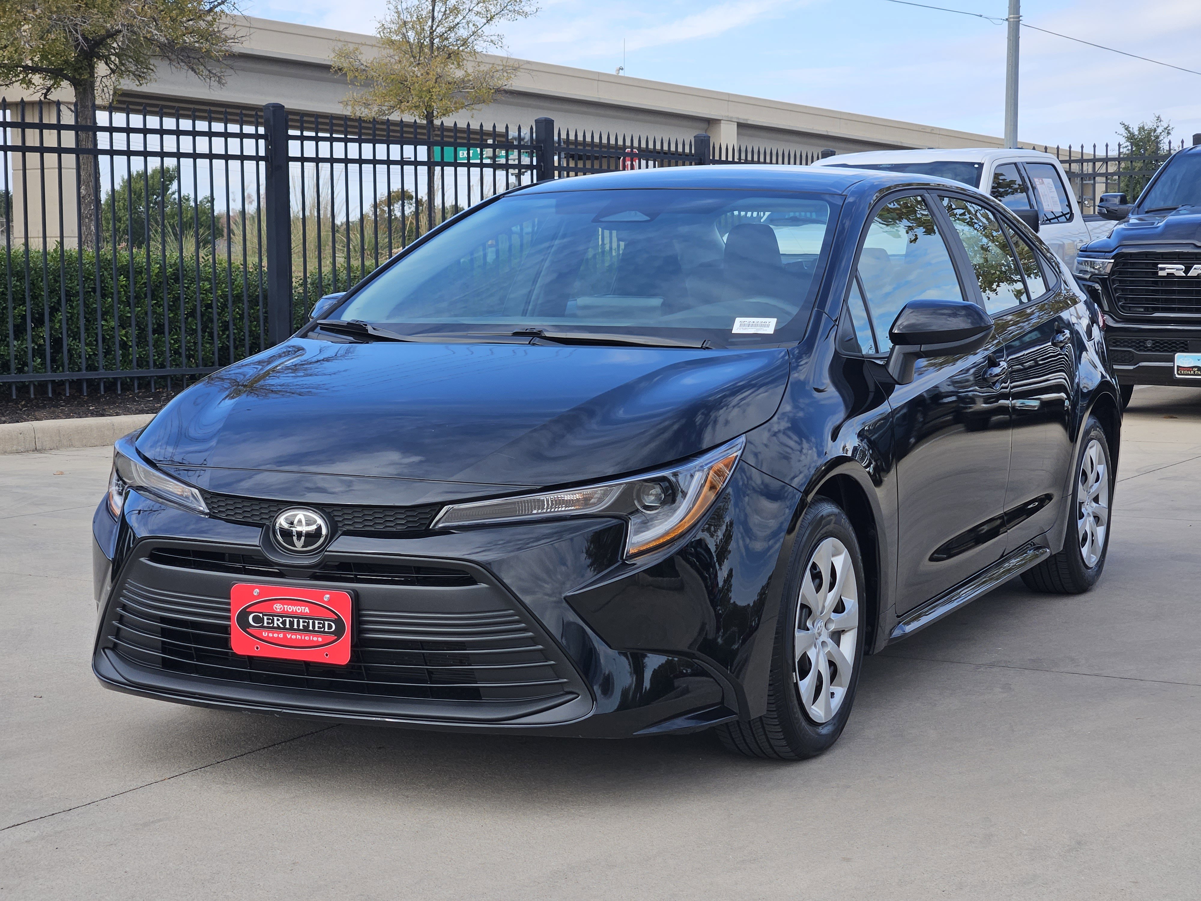 Certified 2025 Toyota Corolla LE with VIN 5YFB4MDE5SP242267 for sale in Northfield, Minnesota