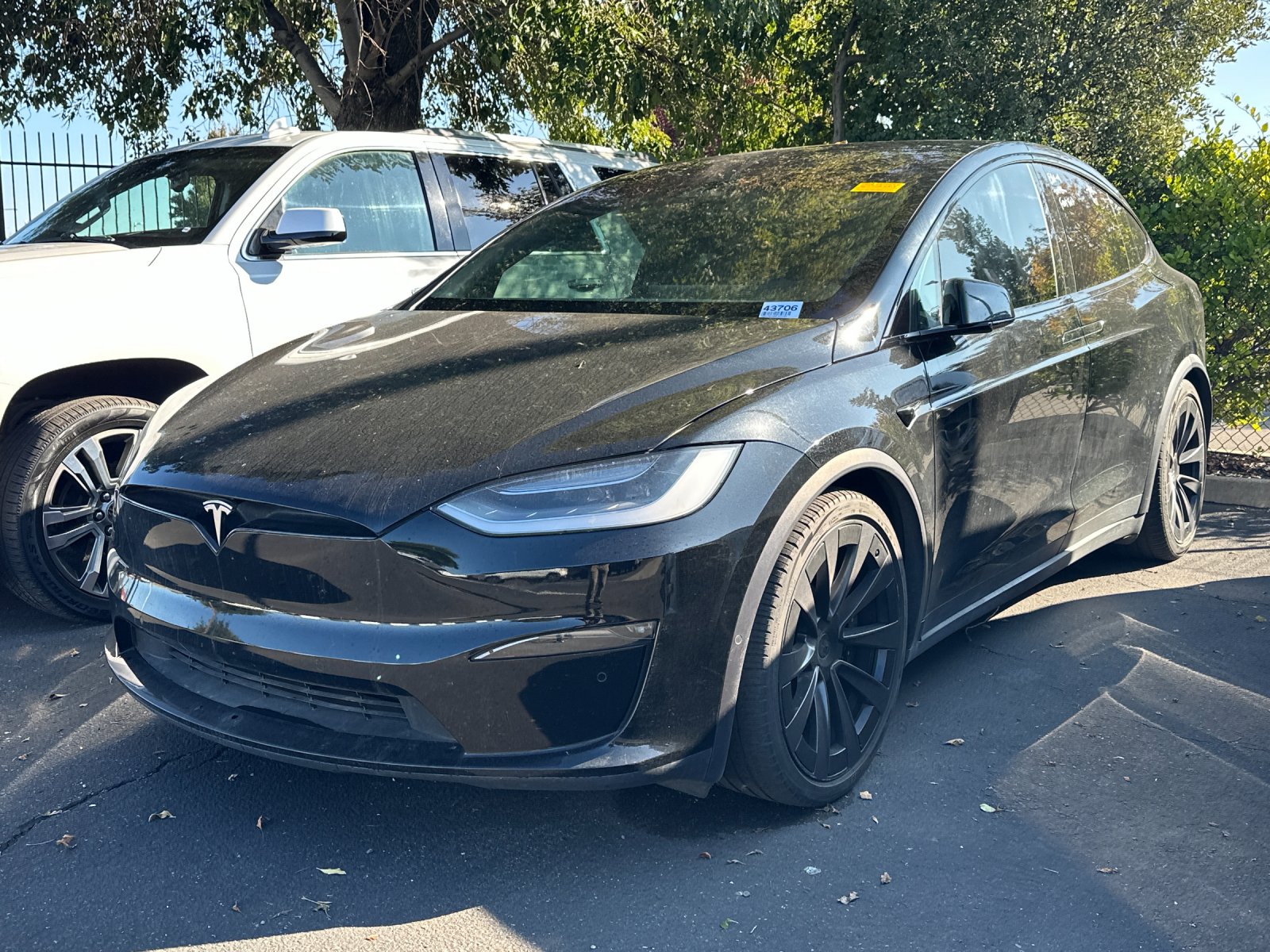 Used 2022 Tesla Model X Long Range with VIN 7SAXCDE58NF341045 for sale in Pleasanton, CA