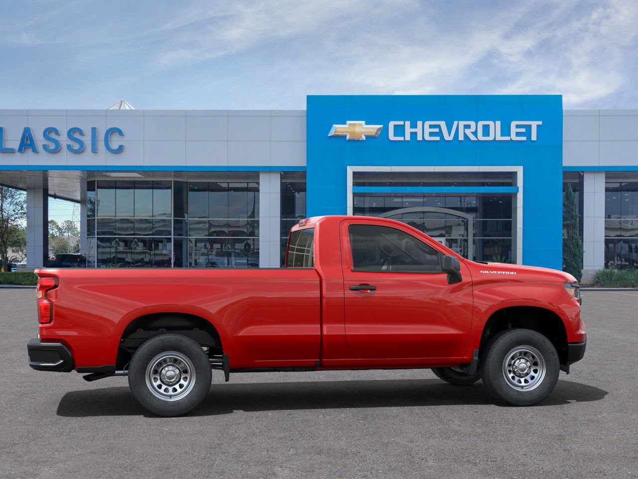 2025 Chevrolet Silverado 1500 WT Red at Browns Ford of Amsterdam