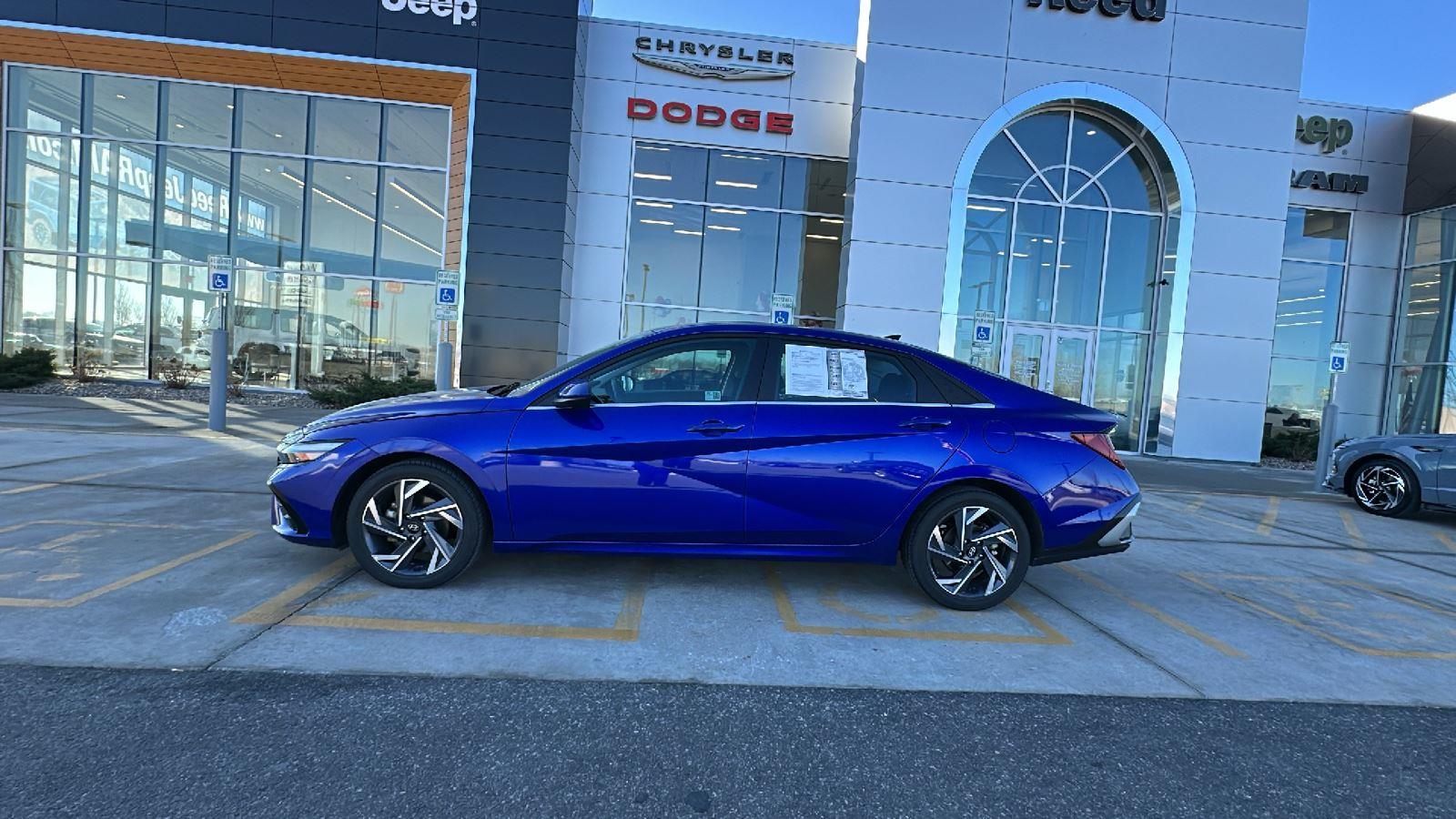 Certified 2025 Hyundai Elantra SEL with VIN KMHLS4DGXSU880461 for sale in Kansas City