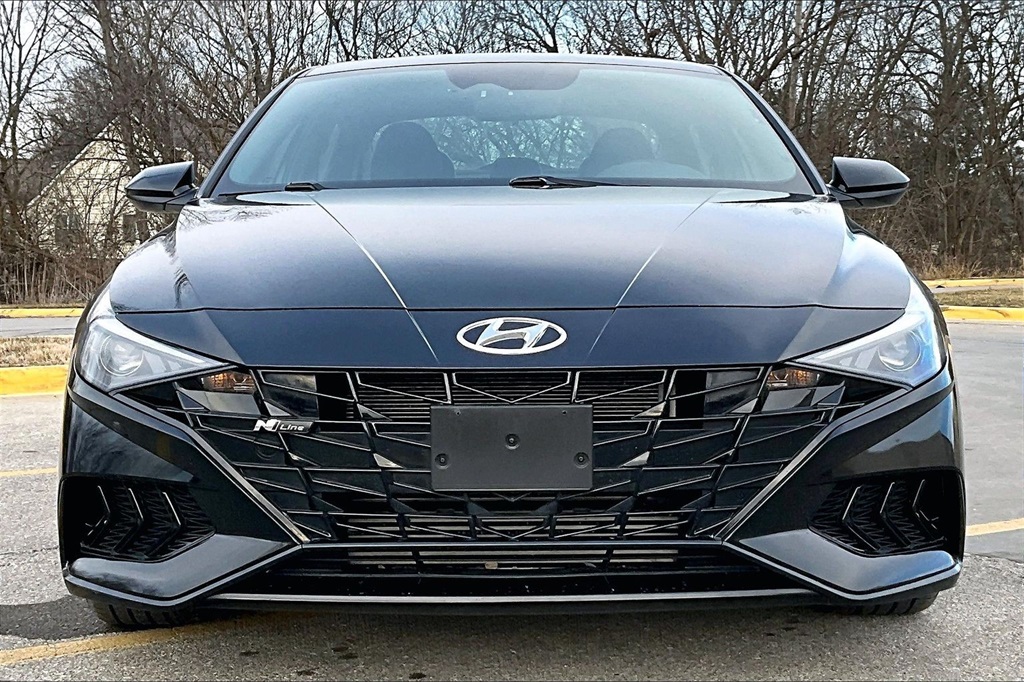 Used 2021 Hyundai Elantra N Line with VIN KMHLR4AF4MU182700 for sale in Kansas City