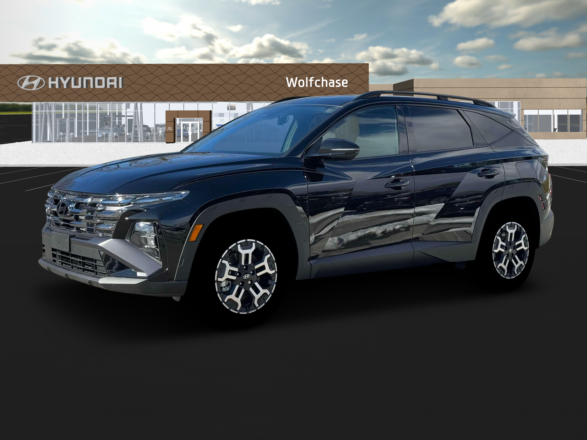 New 2025 Black Hyundai XRT FWD image 2