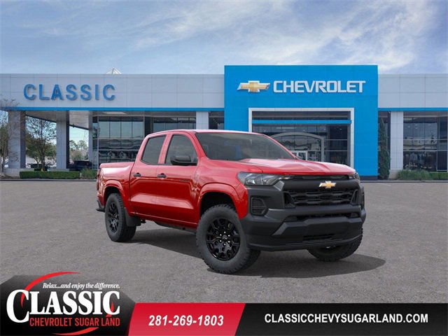 2026 Chevrolet Colorado WT Red at Classic Elite Chevrolet Hwy 6