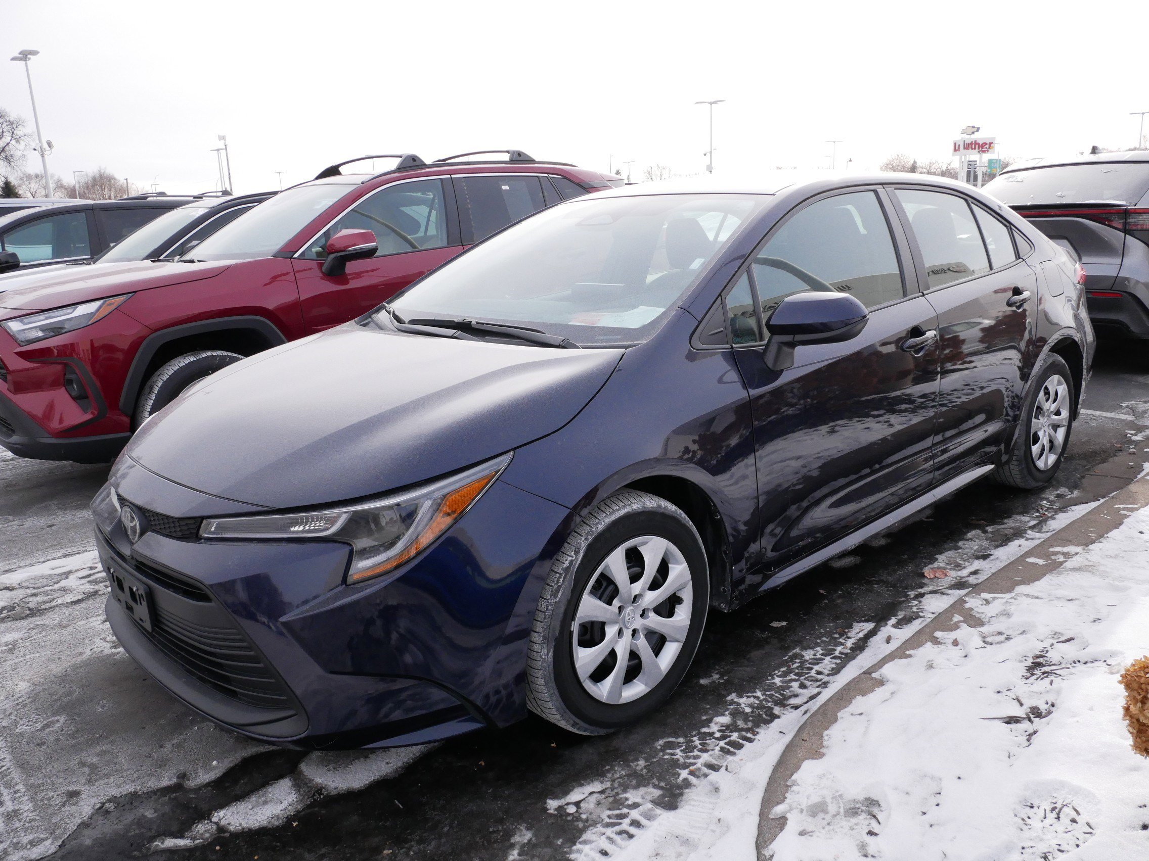 Used 2024 Toyota Corolla LE with VIN 5YFB4MDE4RP102544 for sale in Brooklyn Center, Minnesota